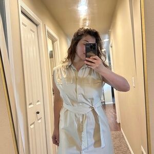 Structured mini dress